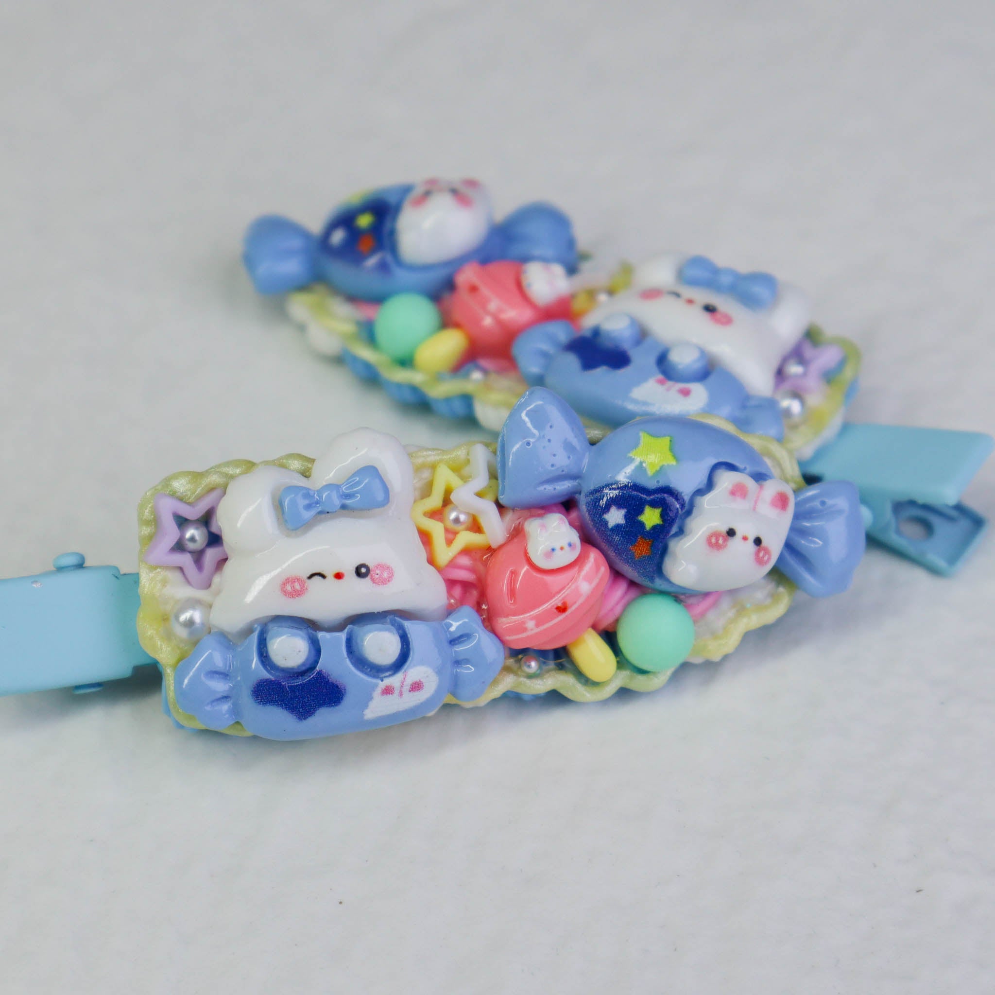 💙 Aqua Splash 💙 Hair Clip