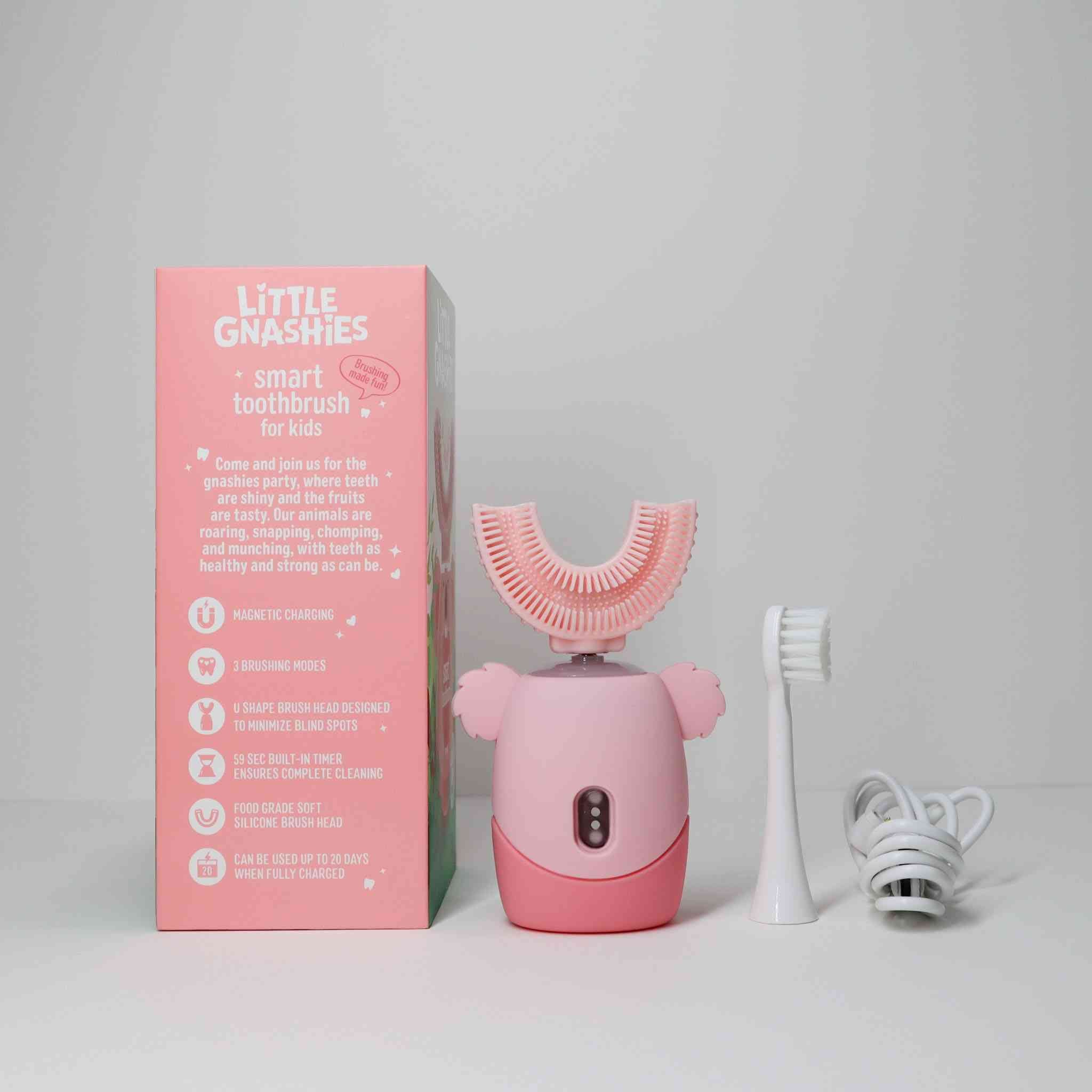 Kids electric toothbrush pink