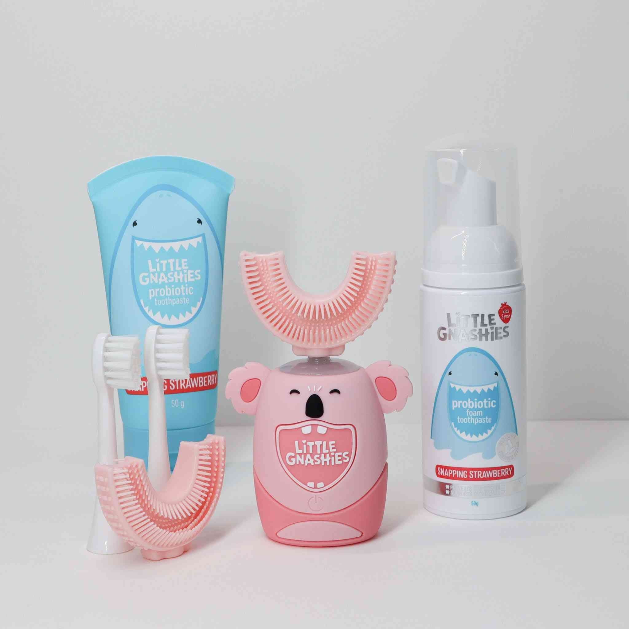 Keep Brushing - Kids Toothbrush + Bonus Kids Toothpaste